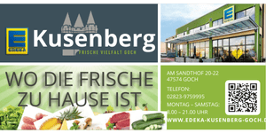 Logo Edeka Kusenberg aus Goch