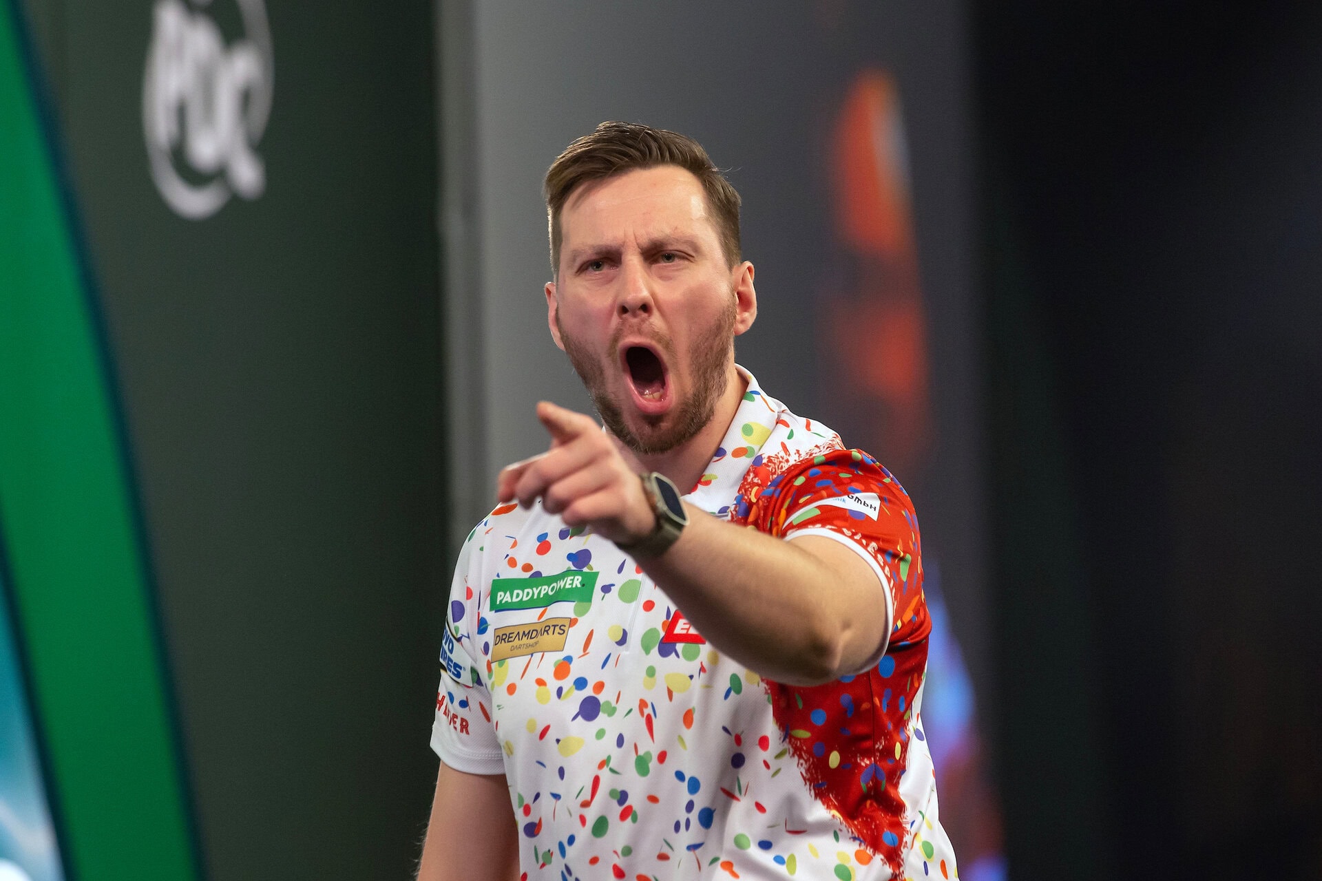 Florian Hempel, Dart Profi bei der Weezer Darts Party 2025