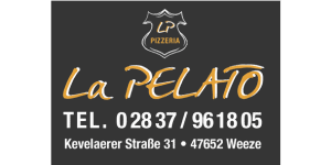 Logo der Pizzeria La Pelato aus Weeze